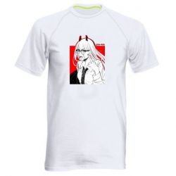 Мужская футболка для спорта Power red - PrintSalon