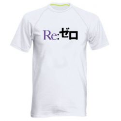 Мужская футболка для спорта Re zero - PrintSalon