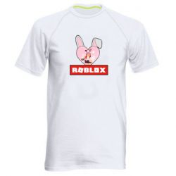 Мужская футболка для спорта Roblox Bunny Girl Skin - PrintSalon