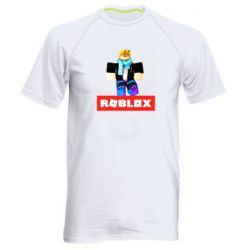 Мужская футболка для спорта Roblox Cool - PrintSalon