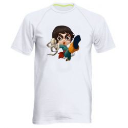 Чоловіча футболка для спорту Рок Лі Чібі Арт