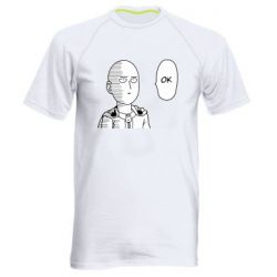 Мужская футболка для спорта Saitama ok - PrintSalon