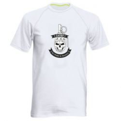 Мужская спортивная футболка Сапер. Без права на ошибку - PrintSalon