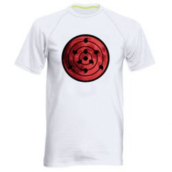 Чоловіча футболка для спорту Sharingan moon - PrintSalon