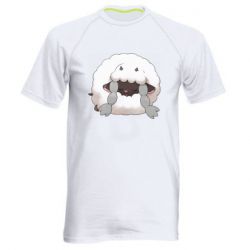 Мужская футболка для спорта Sleeping Wooloo - PrintSalon