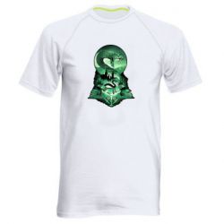 Чоловіча футболка для спорту Slytherin collage - PrintSalon