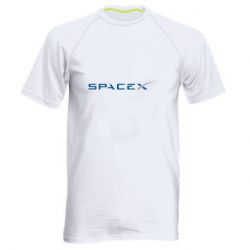 Мужская футболка для спорта SpaceX - PrintSalon