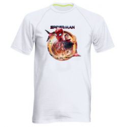 Мужская футболка для спорта Spider-Man: No Way Home poster - PrintSalon