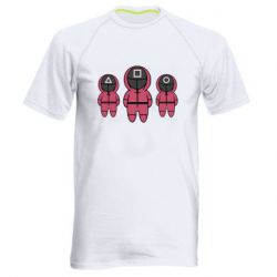 Чоловіча футболка для спорту Солдати гра в Кальмара - PrintSalon