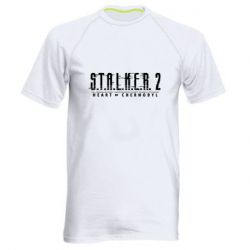 Мужская футболка для спорта Stalker 2 Heart Of Chernobyl Logo - PrintSalon