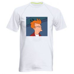 Мужская футболка для спорта Suspicious Fry - PrintSalon