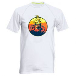 Мужская футболка для спорта Сyclist