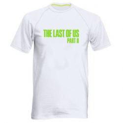 Мужская футболка для спорта The last of us part 2 logo - PrintSalon
