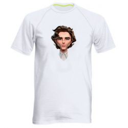 Мужская футболка для спорта Timothée Chalamet - PrintSalon