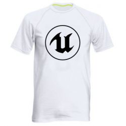 Мужская футболка для спорта Unreal Engine Logo - PrintSalon