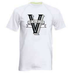 Мужская футболка для спорта V
