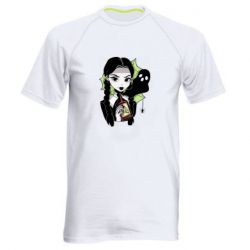 Чоловіча футболка для спорту Венздей з отрутою - PrintSalon