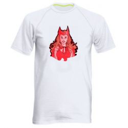 Чоловіча футболка для спорту Весела Ванда - PrintSalon