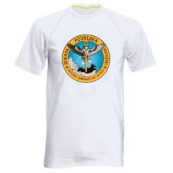 Мужская спортивная футболка Военная разведка Украина, сова - PrintSalon