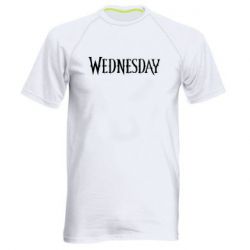 Чоловіча футболка для спорту Wednesday logo - PrintSalon