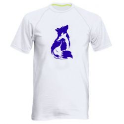 Мужская футболка для спорта Wolf And Fox - PrintSalon