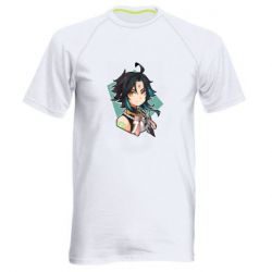 Мужская футболка для спорта Xiao portrait - PrintSalon