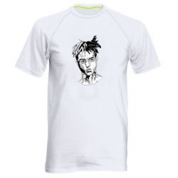Мужская футболка для спорта XXXTentacion Monochrome Art - PrintSalon