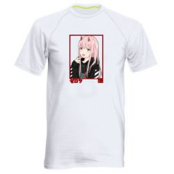 Мужская футболка для спорта Zero Two Modern Style - PrintSalon