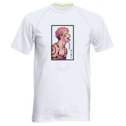 Чоловіча футболка для спорту 悪魔スクナ - PrintSalon