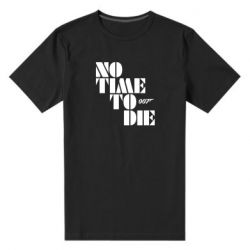 Мужская футболка премиум 007 No Time To Die - PrintSalon