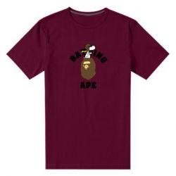 Мужская футболка премиум A bathing ape peanuts - PrintSalon