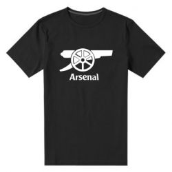 Мужская футболка премиум Arsenal simple logo - PrintSalon