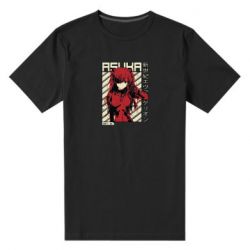 Чоловіча преміум футболка Аска Євангеліон - PrintSalon