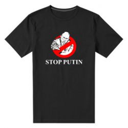 Мужская стрейчевая футболка Banned Putin - PrintSalon