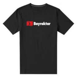 Чоловіча стрейчева футболка Bayraktar Logo - PrintSalon