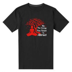 Мужская футболка премиум Be Energy - To Attrack - PrintSalon