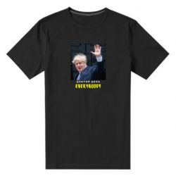 Мужская футболка премиум Boris Johnson Everybody - PrintSalon