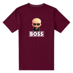 Мужская футболка премиум Boss Baby - PrintSalon