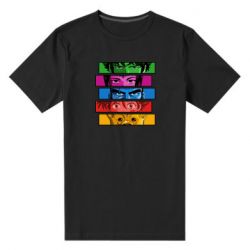 Чоловіча преміум футболка Cowboy Bebop Eyes - PrintSalon