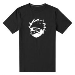 Чоловіча преміум футболка Cute face Kakashi