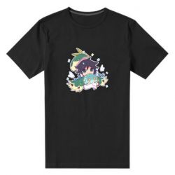 Мужская футболка премиум Cute Venti - PrintSalon