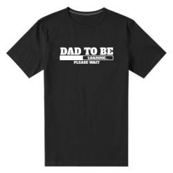 Мужская футболка премиум Dad is loading - PrintSalon