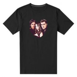 Мужская футболка премиум Дневники Вампира - PrintSalon