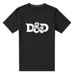 Мужская футболка премиум Dungeons s Dragons logo - PrintSalon