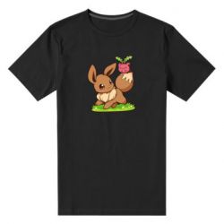 Чоловіча преміум футболка Eevee with Hoppip - PrintSalon