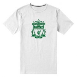 Мужская футболка премиум FC Liverpool Logo - PrintSalon
