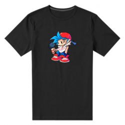 Мужская футболка премиум FNF Rapper Boy - PrintSalon