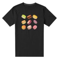 Мужская футболка премиум Французский макарун - PrintSalon
