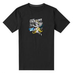 Мужская стрейчевая футболка From Ukraine with nlaw - PrintSalon