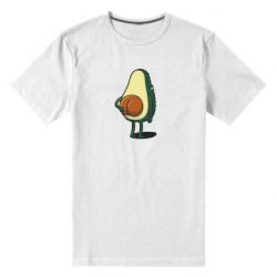 Мужская футболка премиум Funny avocado - PrintSalon
